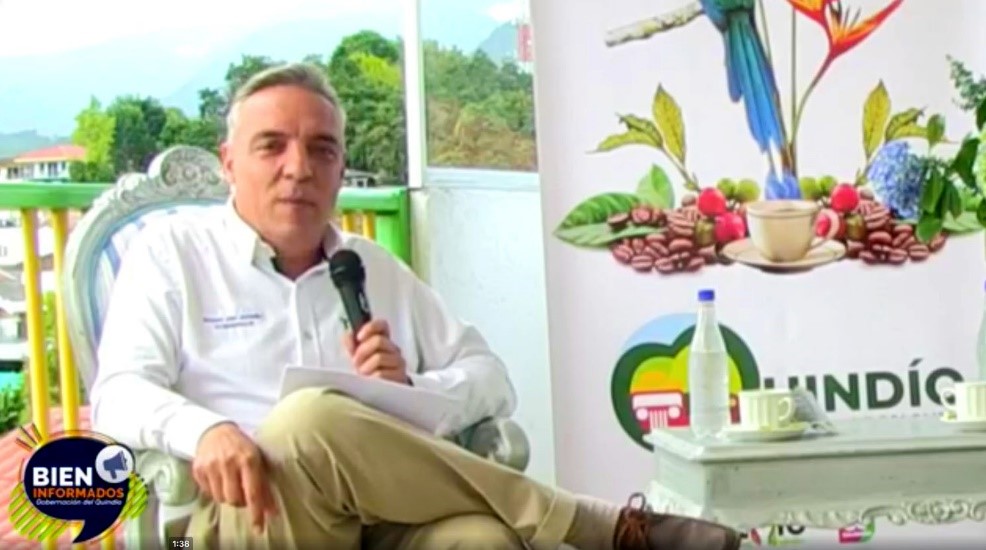 BOLETÍN DE PRENSA 013 - GOBERNADOR Y GERENTE EN SALENTO
