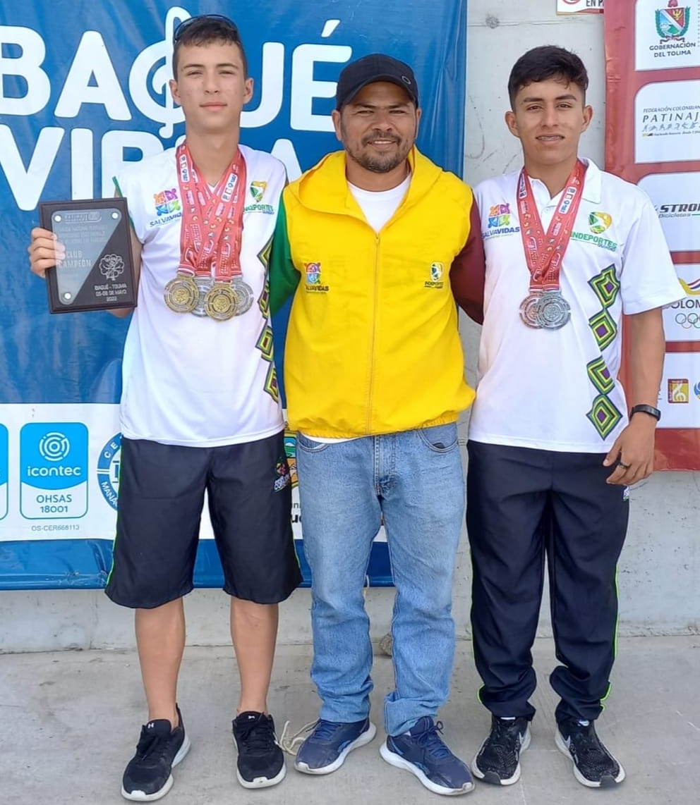 6 MEDALLAS PARA EL QUINDÍO EN VÁLIDA NACIONAL DE CLUBES DE PATINAJE