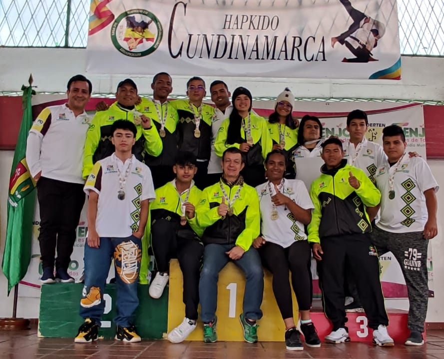 11 MEDALLAS PARA EL QUINDÍO EN NACIONAL DE HAPKIDO