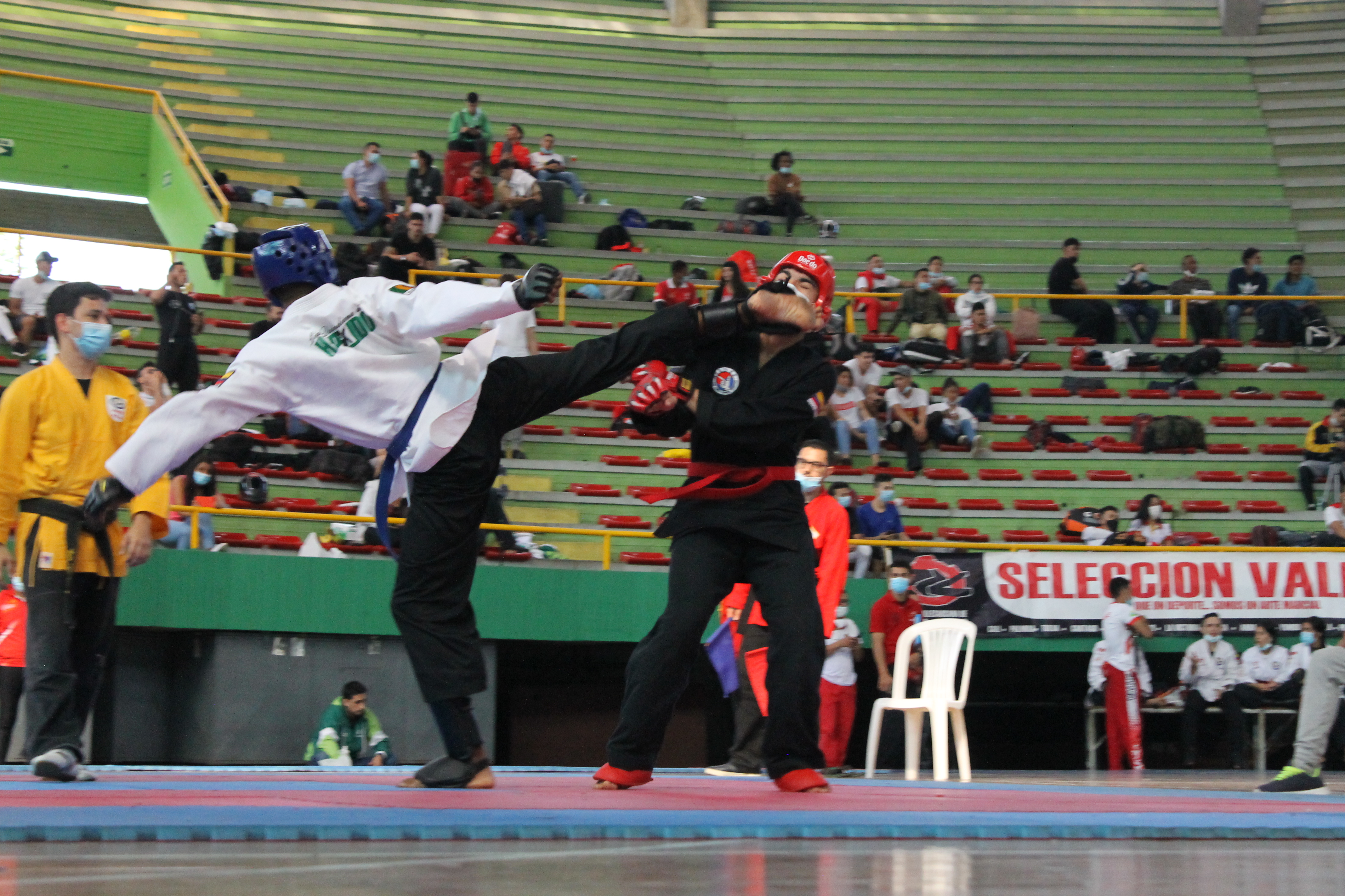 LIGA QUINDIANA DE HAPKIDO TRABAJA PARA HACER RESPETAR LA CASA EN JUEGOS DEPORTIVOS NACIONALES 2023