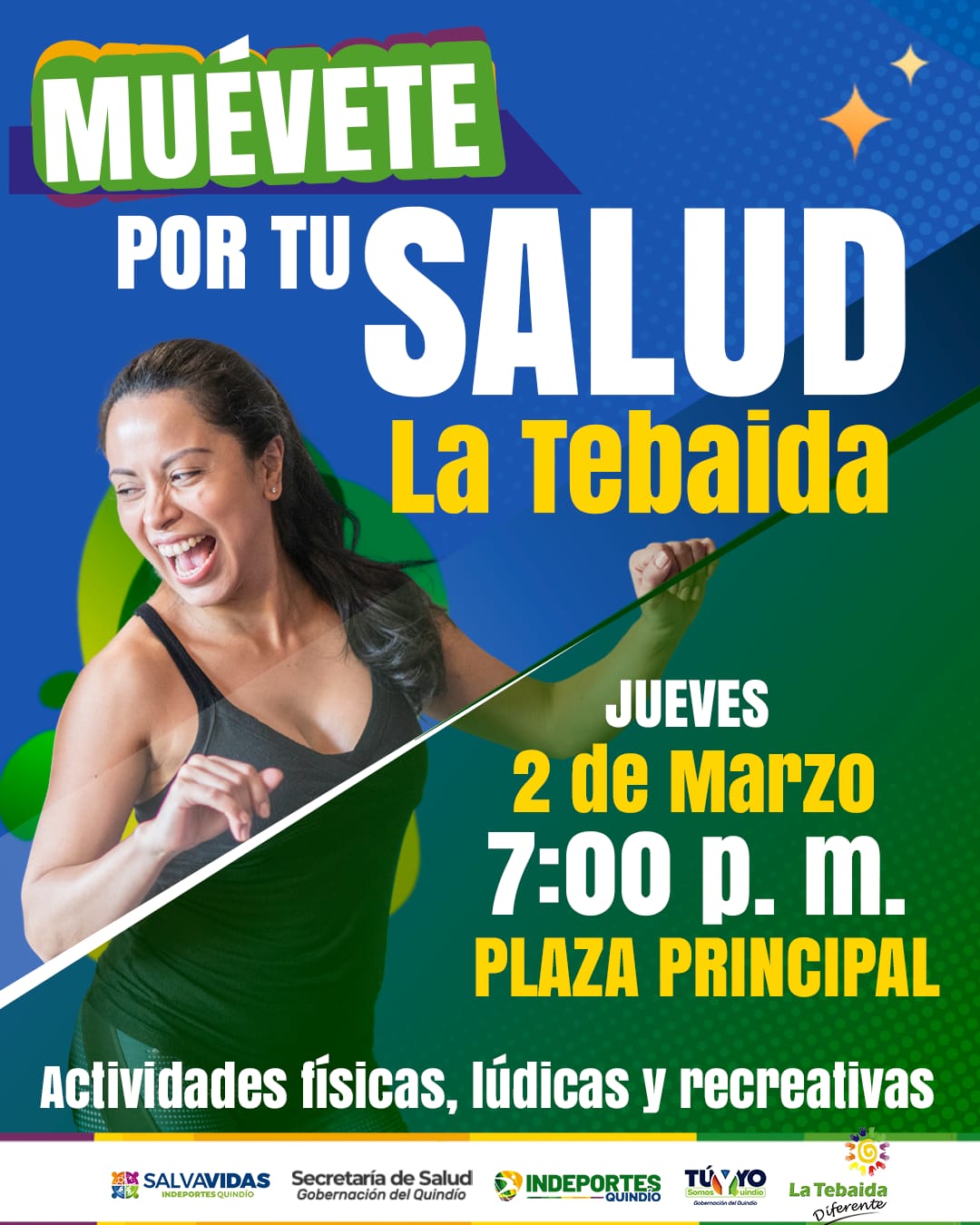 ‘MUÉVETE POR TU SALUD’ LLEGA A LA TEBAIDA