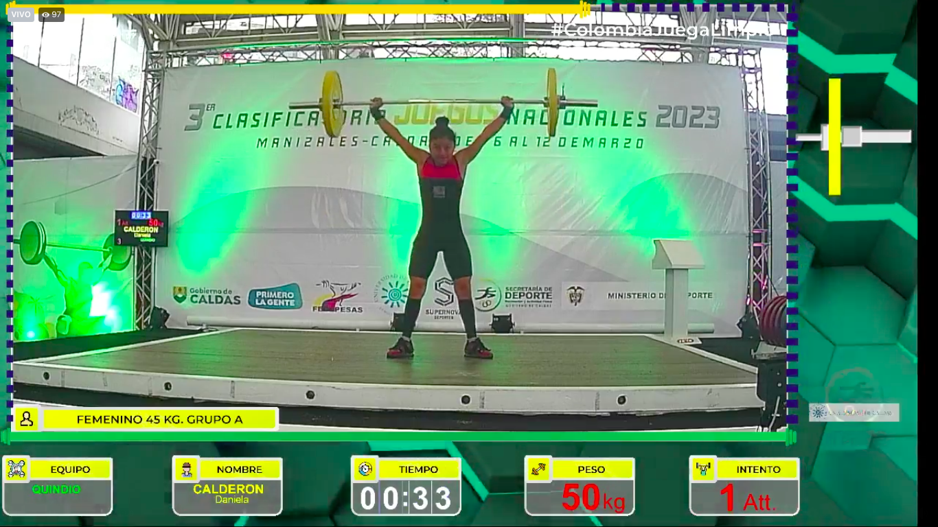 QUINDÍO ASEGURA LA PARTICIPACIÓN DE 11 PESISTAS EN JUEGOS DEPORTIVOS NACIONALES Y PARANACIONALES 2023