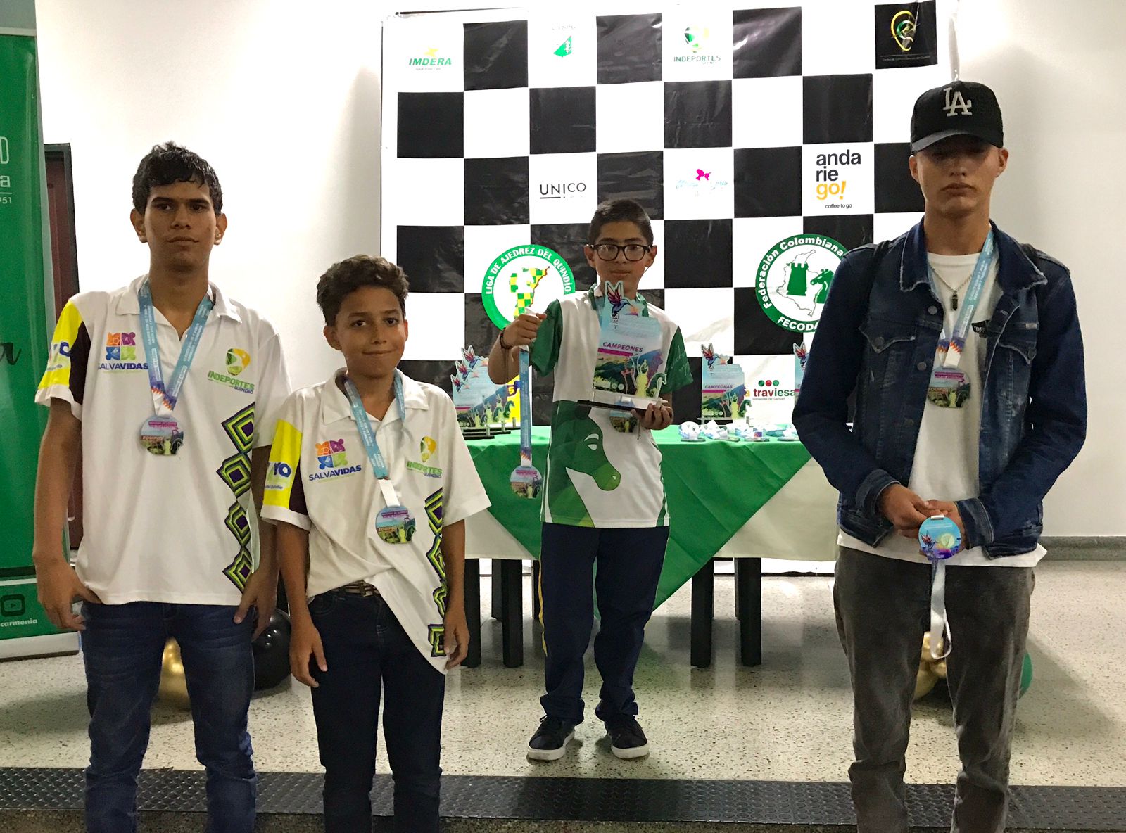 DOS MEDALLAS DE BRONCE: BALANCE DEL QUINDÍO EN NACIONAL DE AJEDREZ