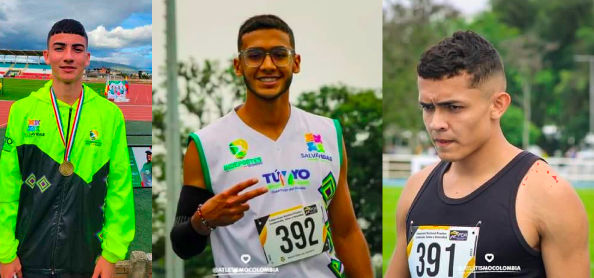 TRES “SALVAVIDAS” QUINDIANOS CONVOCADOS A SELECCIÓN COLOMBIA DE ATLETISMO