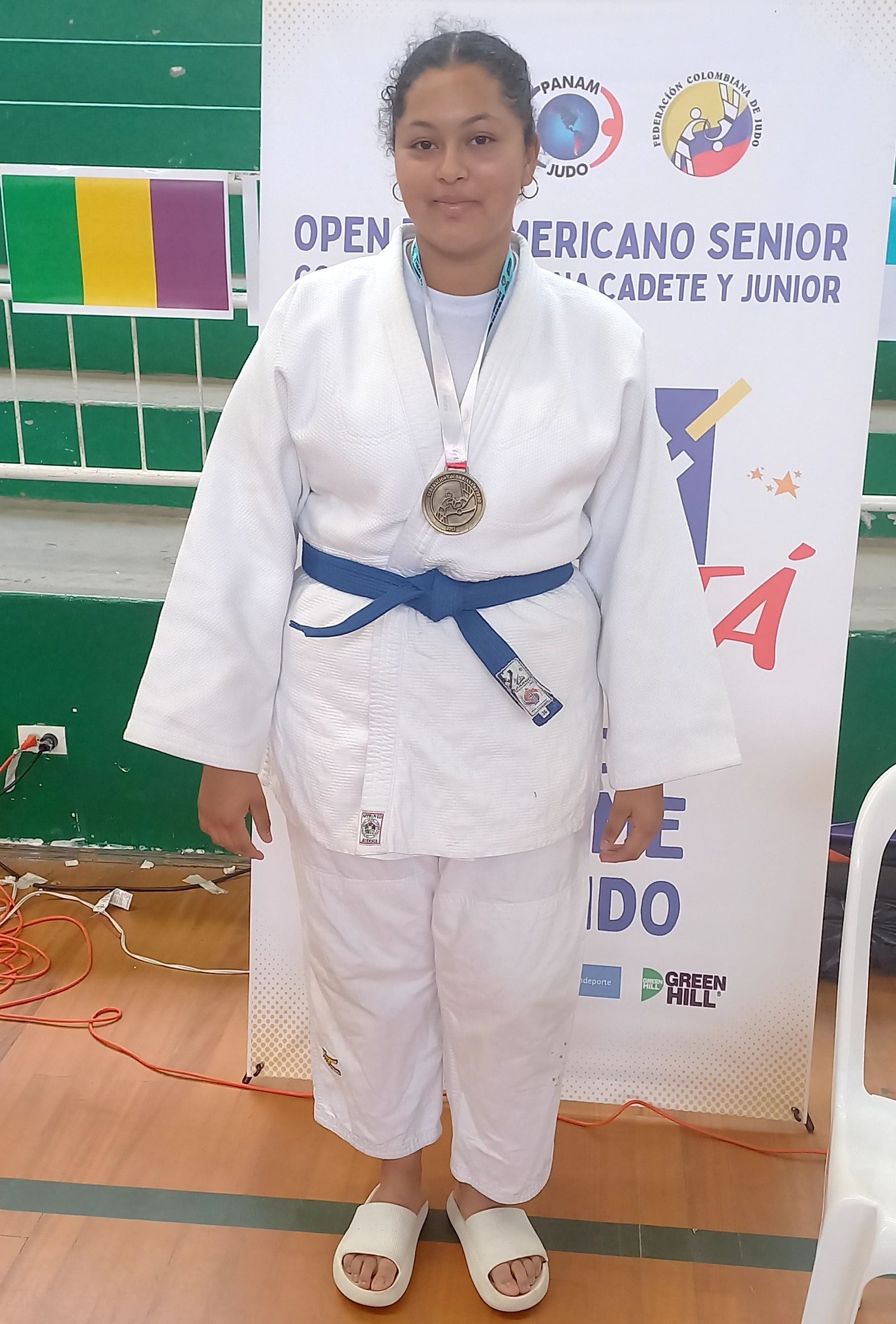 A PESAR DE LOS OBSTÁCULOS, JUDOCA QUINDIANA SE CORONÓ CAMPEONA NACIONAL