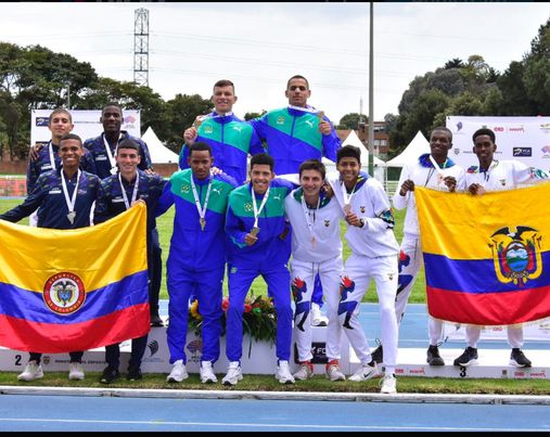 CON ‘SALVAVIDAS’ QUINDIANO, COLOMBIA SE CORONÓ SUBCAMPEÓN EN RELEVO 4X4 DE SURAMERICANO U20