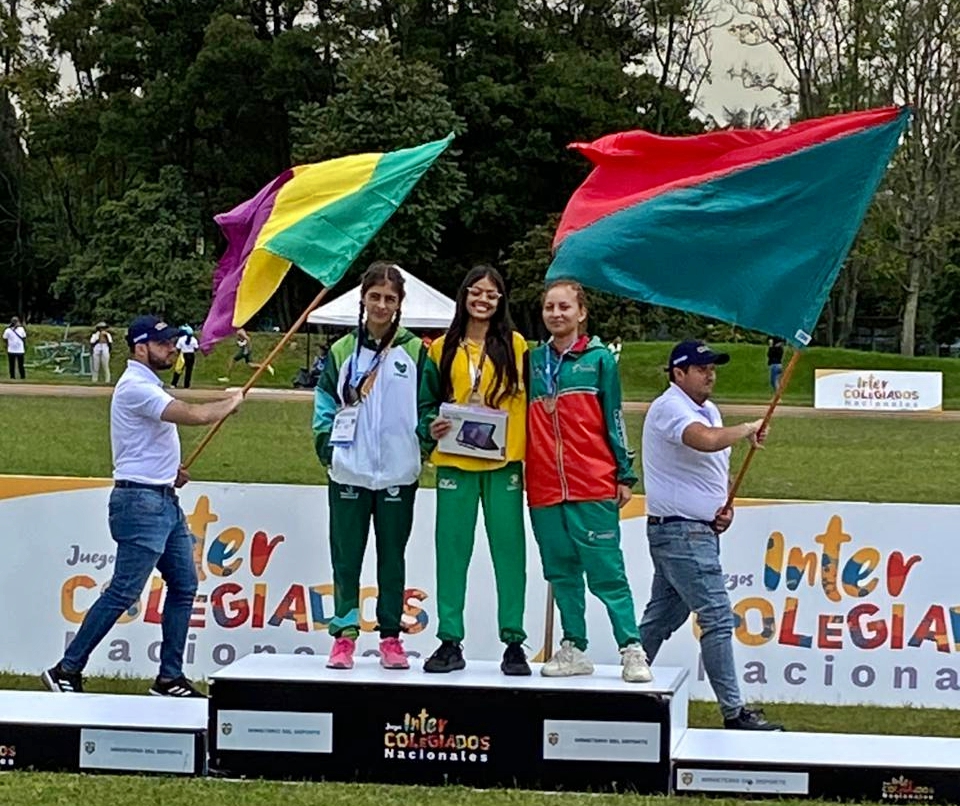 CON DOS OROS EN PARATLETISMO, QUINDÍO COMPLETÓ 14 PRESEAS EN LA FINAL NACIONAL DE LOS JUEGOS INTERCOLEGIADOS 2022