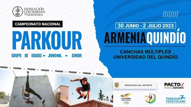 UN CENTENAR DE DEPORTISTAS ACTUARÁN EN ARMENIA EN EL CAMPEONATO NACIONAL DE PARKOUR