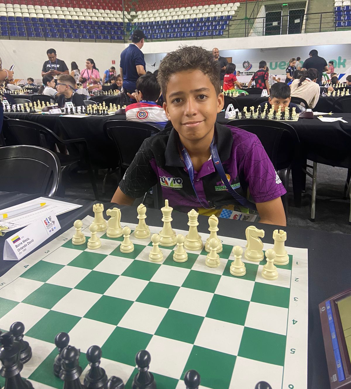 ÉXITO INTERNACIONAL: ORLANDO DAVID BORRÉ, TERCERO EN PANAMERICANO ESCOLAR DE AJEDREZ PARAGUAY-2024