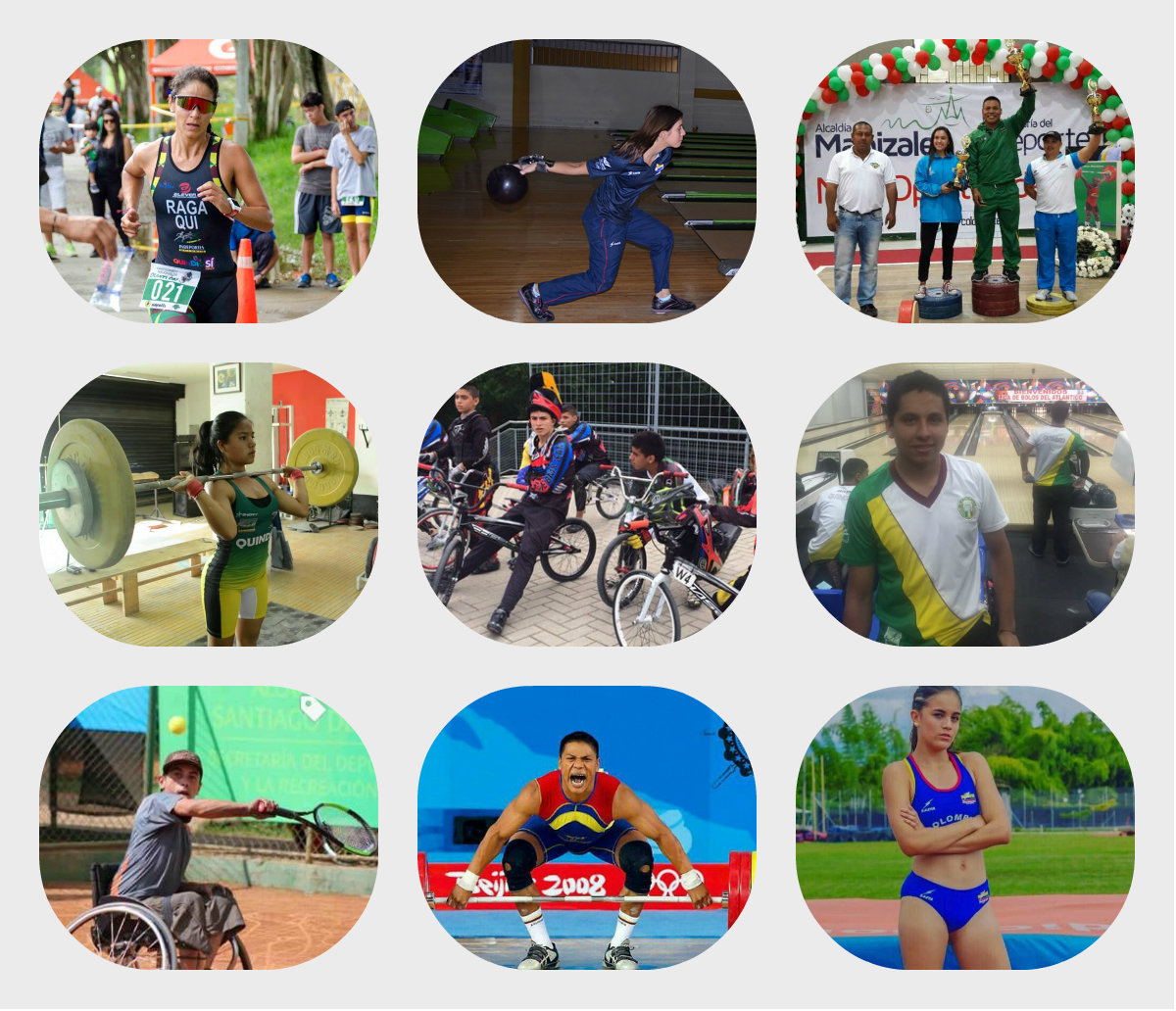 22 DEPORTISTAS, INCLUIDOS EN PROGRAMA DE APOYO GOBERNACIÓN-INDEPORTES