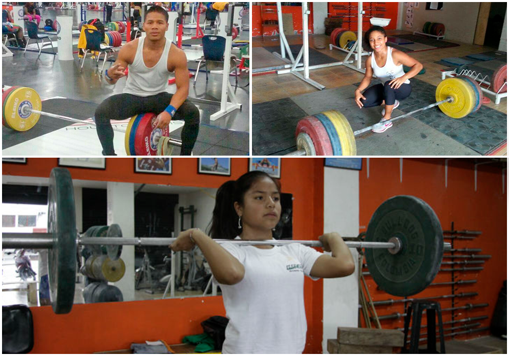 TRES DEPORTISTAS APOYADOS POR INDEPORTES REPRESENTARÁN AL DEPARTAMENTO EN CHEQUEO NACIONAL DE LEVANTAMIENTO DE PESAS EN LA CIUDAD DE CALI