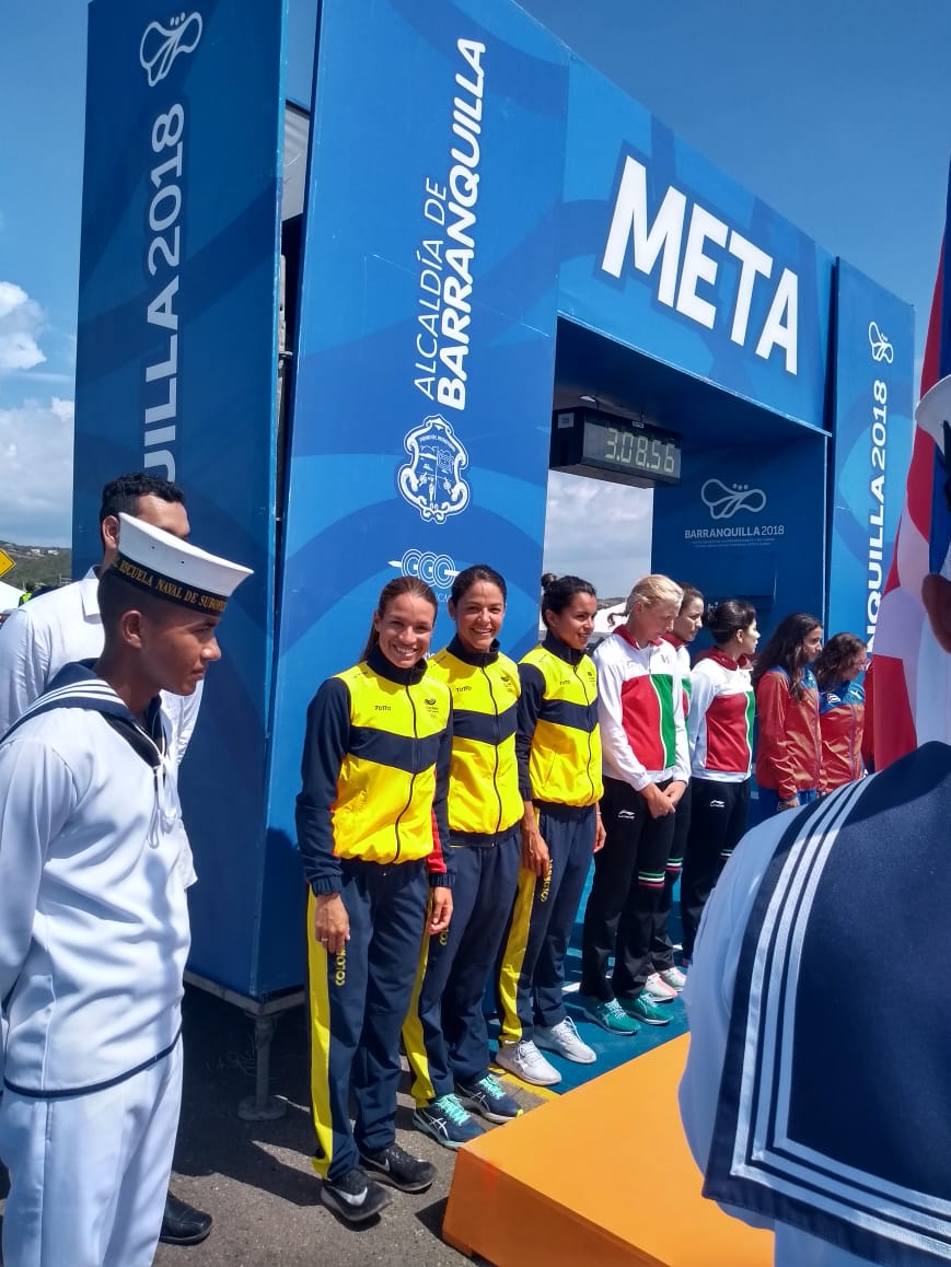 LA DEPORTISTA QUINDIANA LINA MARÍA RAGA OBTUVO MEDALLA DE PLATA EN LOS JUEGOS CENTROAMERICANOS Y DEL CARIBE BARRANQUILLA 2018