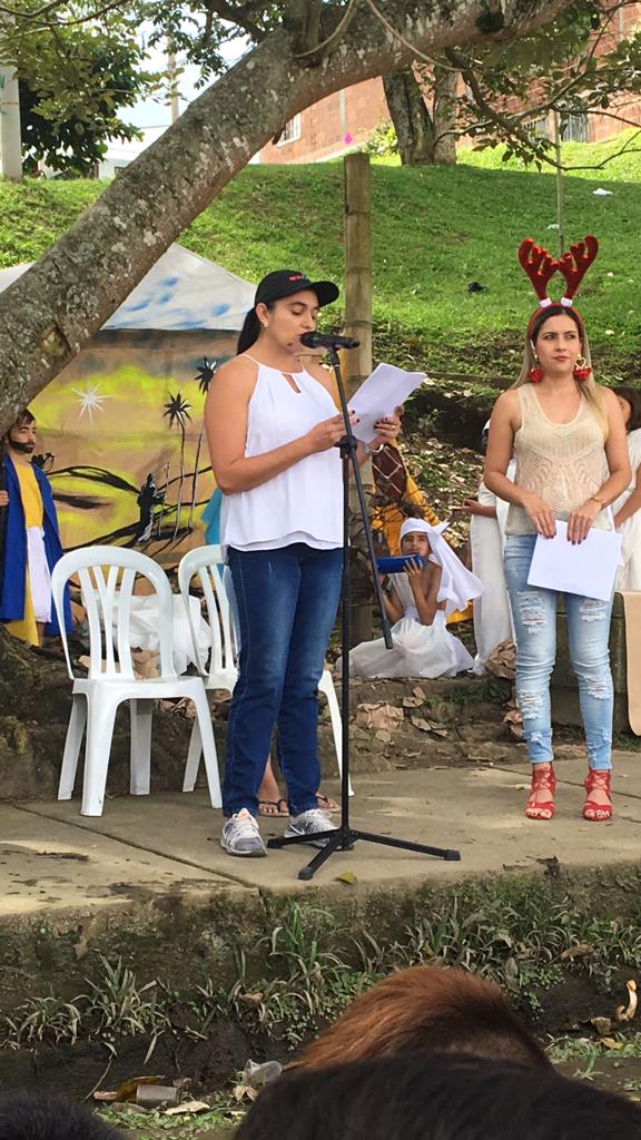 GOBERNACION DEL QUINDIO E INDEPORTES QUINDIO CELEBRÓ LA NAVIDAD CON LOS NI?OS DE LA TEBAIDA