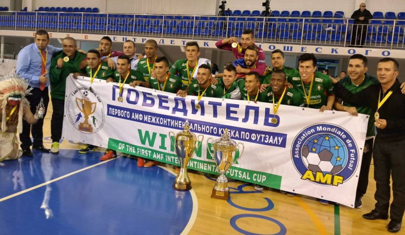 CACIQUES CAMPEONES DEL MUNDO, HISTORIA DORADA PARA EL FÚTBOL DE SALÓN DEL DEPARTAMENTO APOYADO POR LA GOBERNACIÓN DEL QUINDÍO