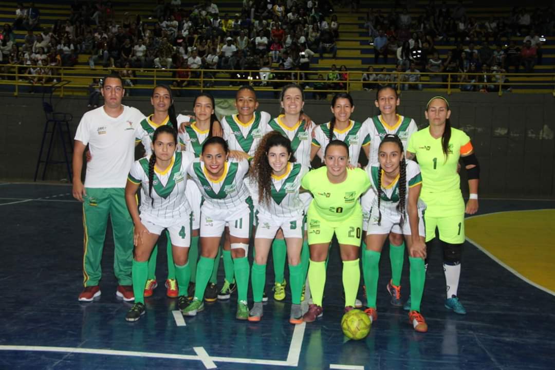 EL EQUIPO QUINDIANO DE FÚTBOL DE SALÓN FEMENINO LOGRÓ CUPO A LOS JUEGOS NACIONALES 2019