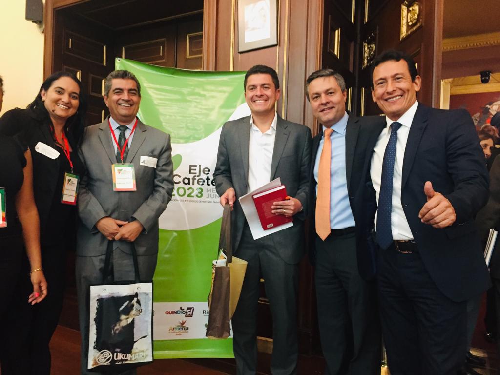 ANTE LA CÁMARA DE REPRESENTANTES, GOBERNADORES DEL EJE CAFETERO RATIFICARON LA UNIÓN Y SERIEDAD EN LA PROPUESTA PARA SER LA SEDE DE LOS JUEGOS NACIONALES Y PARANACIONALES 2023