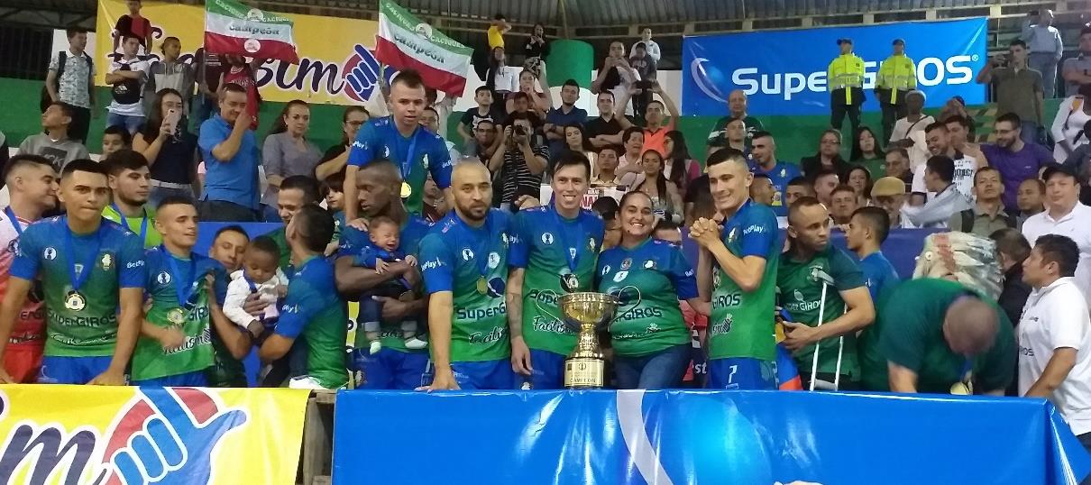 CACIQUES ES EL BICAMPEÓN DEL FÚTBOL DE SALÓN