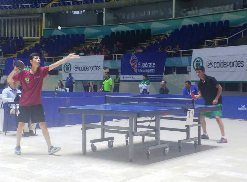 CUATRO QUINDIANOS CLASIFICARON A CUARTOS DEL TENIS DE MESA