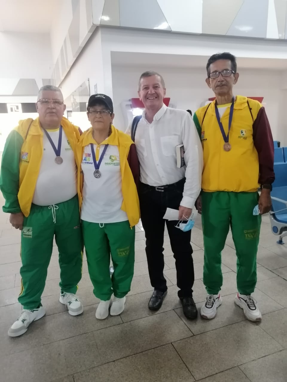 DOS MEDALLAS PARA EL QUINDÍO EN LA FINAL NACIONAL DE LOS JUEGOS NACIONALES DEPORTIVOS Y RECREATIVOS COMUNALES 2021