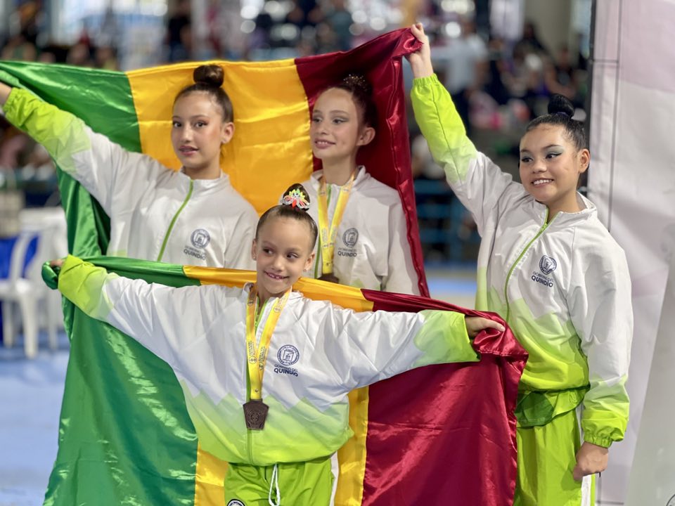 CON GRANDES SENSACIONES TERMINÓ LA GIMNASIA RÍTMICA SU PARTICIPACIÓN EN EL CAMPEONATO NACIONAL