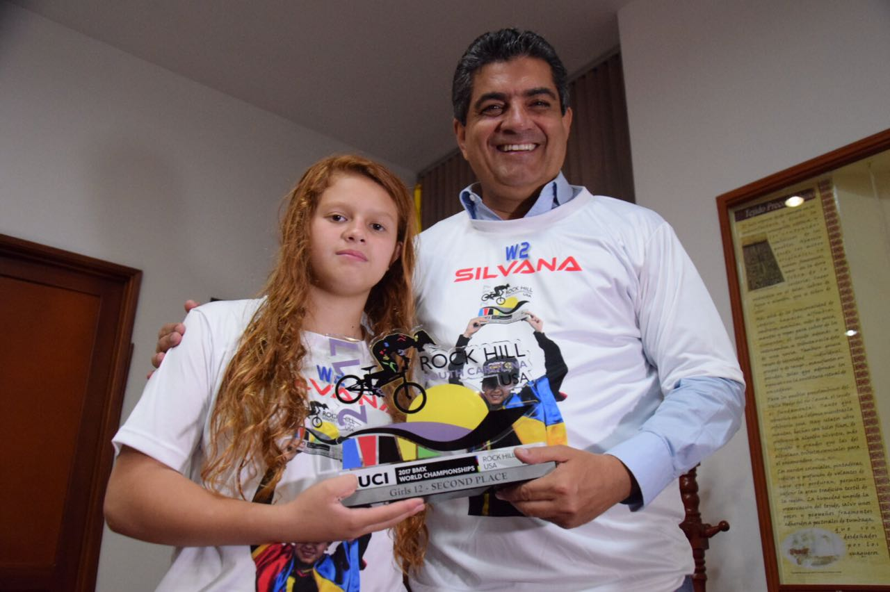 SUBCAMPEONA MUNDIAL VISITA ESTE JUEVES AL GOBERNADOR